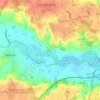 Flatford topographic map, elevation, terrain