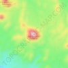 Oso Mountain topographic map, elevation, terrain