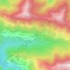 Mourouet topographic map, elevation, terrain