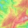 Bosson topographic map, elevation, terrain