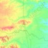 Bolpur topographic map, elevation, terrain