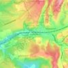 Hammer topographic map, elevation, terrain