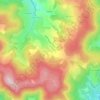 L'Aubépin topographic map, elevation, terrain