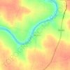 Ganeshgaon topographic map, elevation, terrain