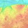 La Canauderie topographic map, elevation, terrain