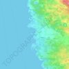 Umag topographic map, elevation, terrain
