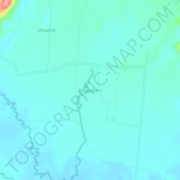 Anggaberi topographic map, elevation, terrain