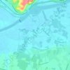 Fayel topographic map, elevation, terrain