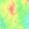 La Verie topographic map, elevation, terrain