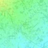 Le Marche topographic map, elevation, terrain
