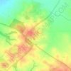 Saad topographic map, elevation, terrain