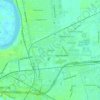 Glendale topographic map, elevation, terrain