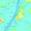 Gattaran topographic map, elevation, terrain