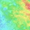 Fratrici topographic map, elevation, terrain