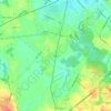 Cedar topographic map, elevation, terrain