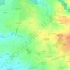 Le Chêne topographic map, elevation, terrain