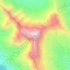 Ghost Mountain topographic map, elevation, terrain