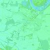 Sandille topographic map, elevation, terrain