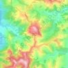 Sabbiuno di Montagna topographic map, elevation, terrain