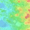 Mugeba topographic map, elevation, terrain