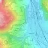 La Torche topographic map, elevation, terrain
