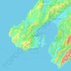 Wellington topographic map, elevation, terrain