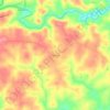 Francisco topographic map, elevation, terrain