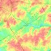 Westtown topographic map, elevation, terrain