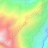 AGUABONITA topographic map, elevation, terrain