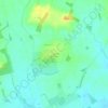 Poulton Hill topographic map, elevation, terrain