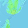 St. Simons topographic map, elevation, terrain