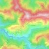 La Grandville topographic map, elevation, terrain