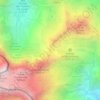 Hourquette d'Ossoue topographic map, elevation, terrain