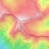 Source du Tech topographic map, elevation, terrain