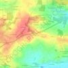 Le Patis des Mules topographic map, elevation, terrain