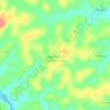 Namungo topographic map, elevation, terrain