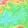 Kalinovik topographic map, elevation, terrain