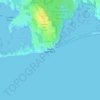 Green Hill Point topographic map, elevation, terrain