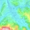 Aunac topographic map, elevation, terrain