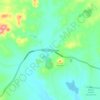 Mount Garnet topographic map, elevation, terrain