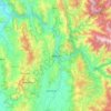 Mandi topographic map, elevation, terrain