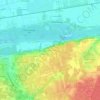 Clos de la Garenne topographic map, elevation, terrain