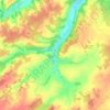 Le Moulin Foret topographic map, elevation, terrain