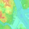 Лунёво topographic map, elevation, terrain