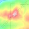 Okanogan County topographic map, elevation, terrain