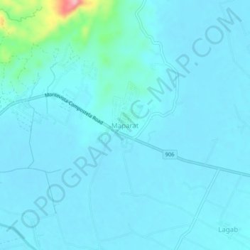 Maparat topographic map, elevation, terrain