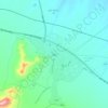 Qorveh topographic map, elevation, terrain