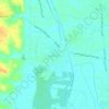 Minshat Dahshur topographic map, elevation, terrain