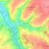 Béthonval topographic map, elevation, terrain