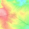 Kiwangwa topographic map, elevation, terrain